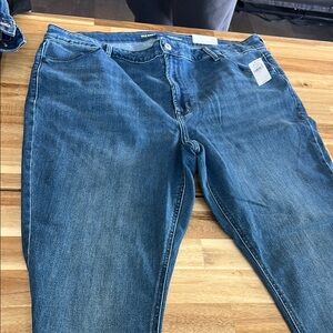 Super Skinny Blue Jeans